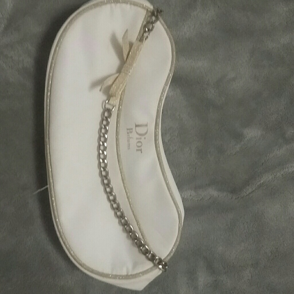 A Dior clutch